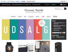 Tablet Screenshot of grannysmith.dk